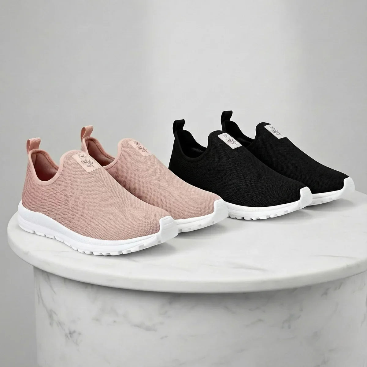 Pague 1 Leve 2 Tênis Ortopédico Ultra Comfort Calce Fácil + Palmilha Ortopédica Grátis