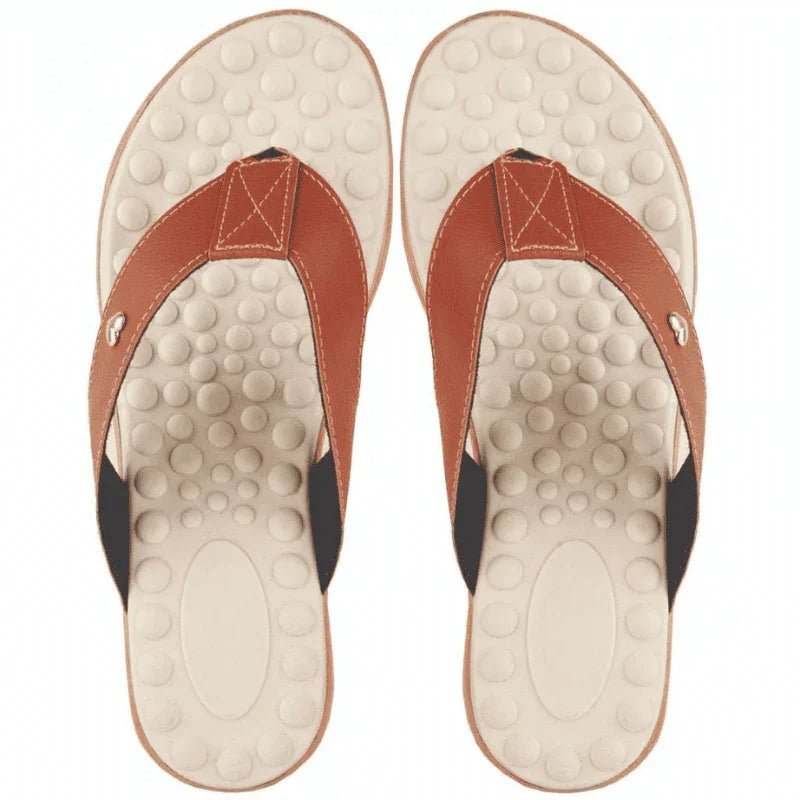 Sandália Ortopédica Feminina OrtoLeve - Com Palmilha Massageadora