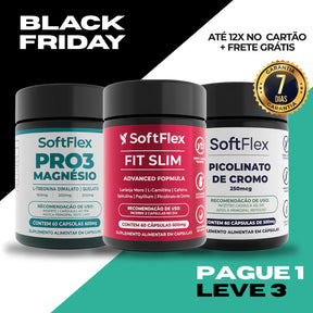 Pague 1 Leve 3 — Kit Seca SlimPro SoftFlex™ + Fit Slim Brinde  [Equilíbrio Metabólico e Conforto Diário]
